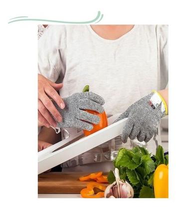 Imagem de Luva Proteção Anti-corte Profissional Resistente Segurança