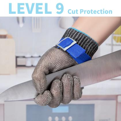 Imagem de Luva resistente ao corte ARCLIBER Nível 9 em aço inoxidável
