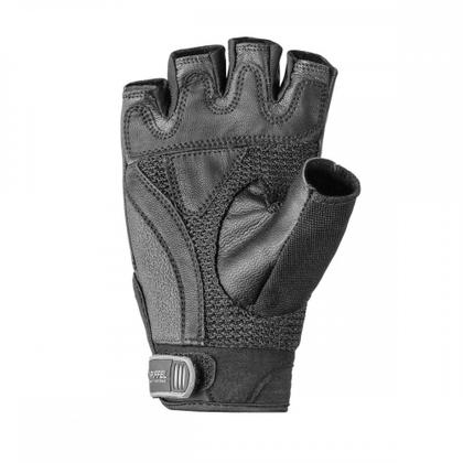 Imagem de Luva Riffel City Couro meio dedo Motociclista Tam P