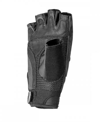 Imagem de Luva Riffel City Couro meio dedo Motociclista Tam P