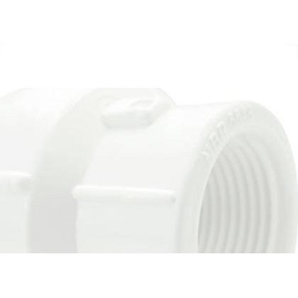 Imagem de Luva Rr Reducao 3/4 X 1/2 Branco Plastilit - Kit C/25 Unidades