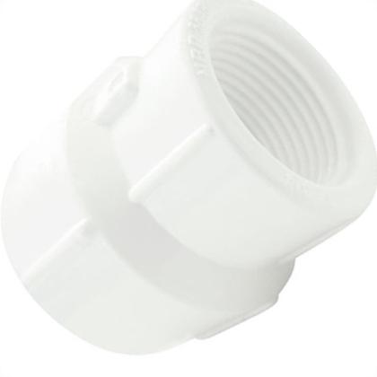 Imagem de Luva Rr Reducao 3/4 X 1/2 Branco Plastilit - Kit C/25 Unidades