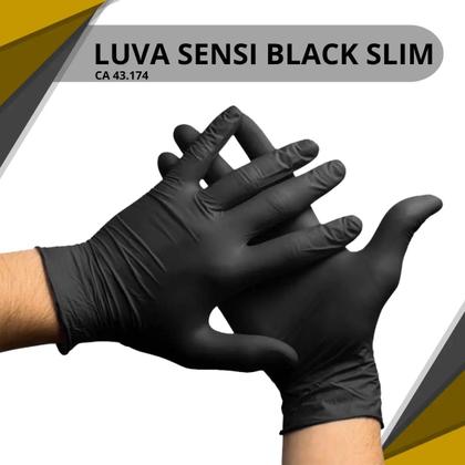 Imagem de Luva Sensi Black slim Volk Ca:43174 - Volk Do Brasil