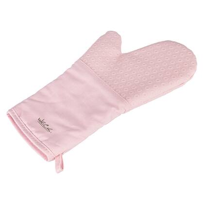 Imagem de Luva Silicone e Algodão Rosa 35Cm