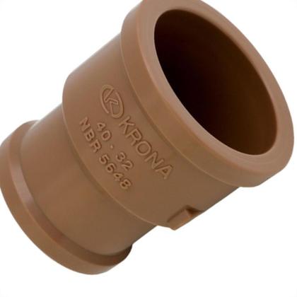 Imagem de Luva Soldavel Krona Reducao 60Mm X 50Mm - Kit C/10 Pecas