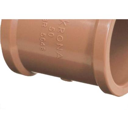 Imagem de Luva.Soldavel PVC Liso Liso Krona 40Mm - Kit C/10 PC