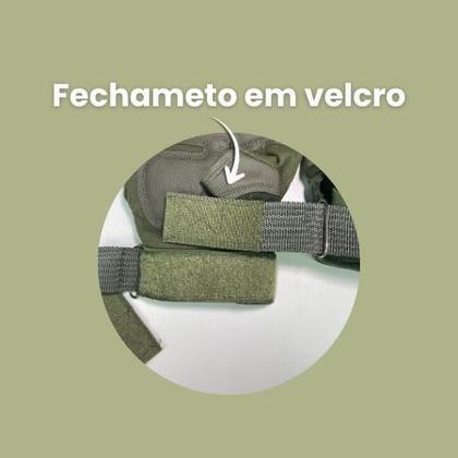 Imagem de Luva Tática Meio Dedo Antiderrapante para Esportes