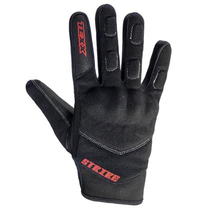 Imagem de Luva texx New Strike v2 Preta e Vermelha Conforto e Estilo