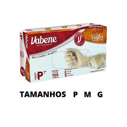 Imagem de Luva VINIFLEX preta Descartável SEM PÓ caixa com 100 unidades - Vabene