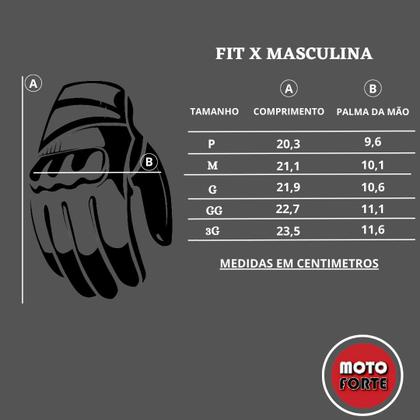 Luva X11 Fit X Motoqueiro Motoboy Motociclista Bike Touch Imagem de Luva X11 Fit X Motoqueiro Motoboy Motociclista Bike Touch