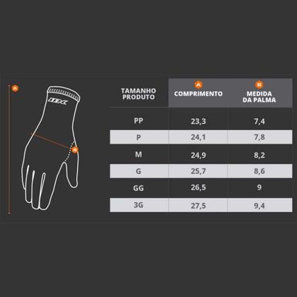 Imagem de Luva X11 Thermic Segunda Pele Térmica Moto Motociclista Frio