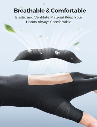 Imagem de Luvas de artrite FREETOO Copper para alívio da dor no túnel do carpo