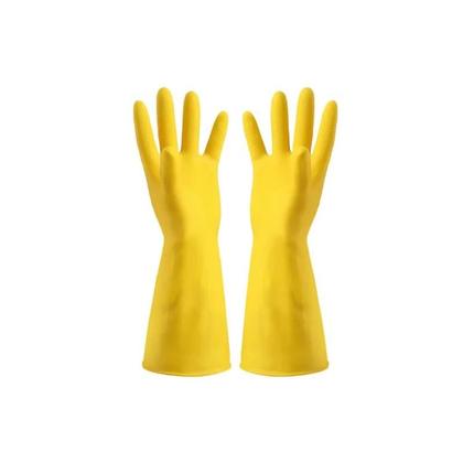 Imagem de Luvas De Borracha Impermeáveis E Reforçadas Para Lavagem De Louça, Resistentes Ao Uso, Proteção