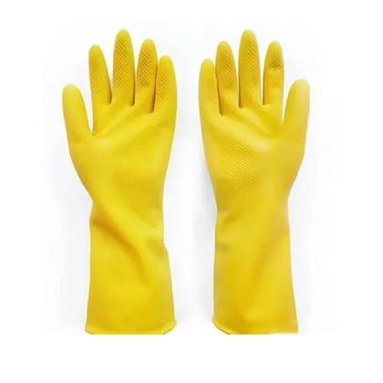 Imagem de Luvas De Borracha Impermeáveis E Reforçadas Para Lavagem De Louça, Resistentes Ao Uso, Proteção