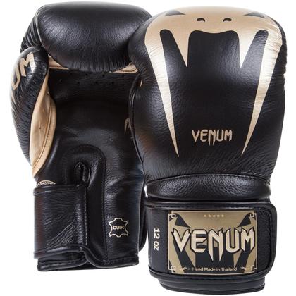 Imagem de Luvas de boxe Venum Giant 3.0 Nappa Leather Preta/Dourada