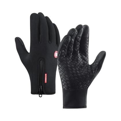 Imagem de Luvas De Ciclismo Masculinas De Inverno Com Tela Sensível Ao Toque, Quentes, Antiderrapantes, Com