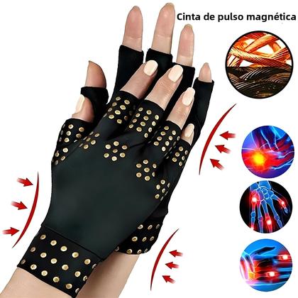 Imagem de Luvas De Compressão Magnética Anti-Artrite Para Terapia, Suporte Para Mão E Punho, Alívio Da Dor E