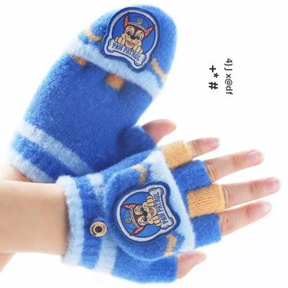 Imagem de Luvas De Inverno Para Crianças Paw Patrol Chase Marshall Skye Everest Rubble Zuma Rocky Luvas