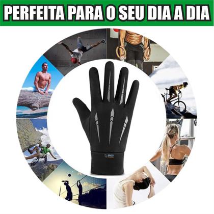 Imagem de Luvas De Pilotagem Touch Screen Para Motoqueiro Motocicleta E Bicicleta 