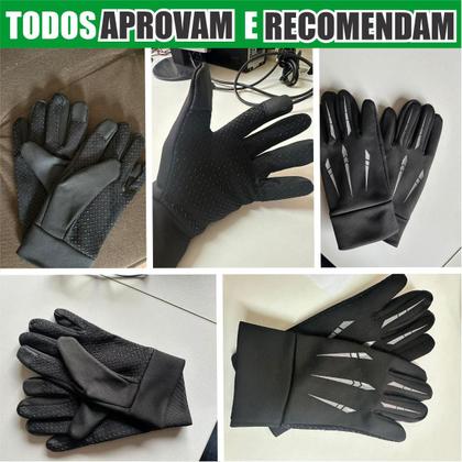 Imagem de Luvas De Pilotagem Touch Screen Para Motoqueiro Motocicleta E Bicicleta 