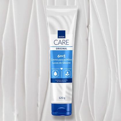 Imagem de Luvas de Silicone Creme Protetor para as Mãos 120g