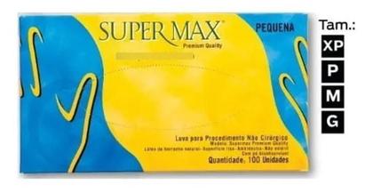 Imagem de Luvas Descartáveis Supermax Premium Quality Procedimento Cor