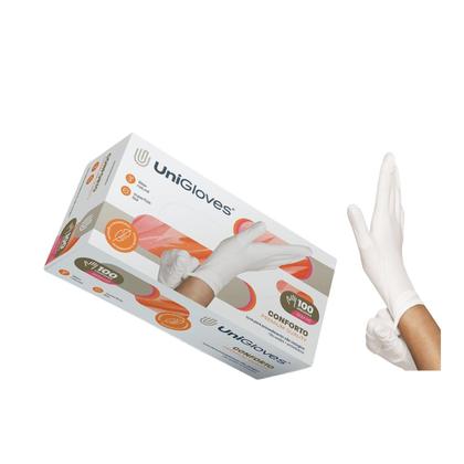 Imagem de Luvas proced látex s pó confort unigloves 100un