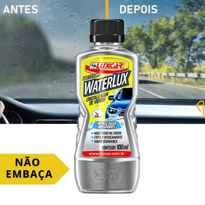 Imagem de Luxcar Cristalizador De Vidros Para-brisa Hidrorrepelente - 100 Ml