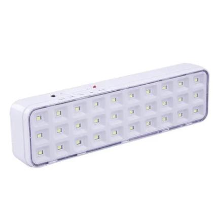 Imagem de Luz De Emergência Autonomia De 6 Horas 30 Leds 1,5W Lk-730