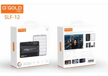 Imagem de Luz de Gravação Portátil para Celular  RGB LED com Ajuste de Cor, Ideal para Criadores