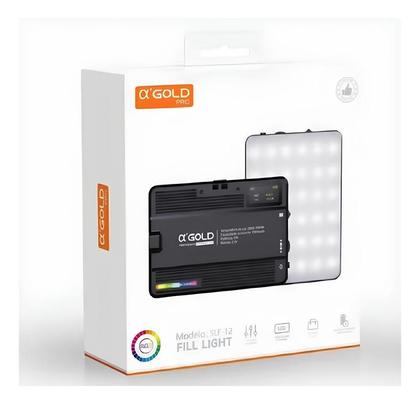 Imagem de Luz de Gravação Portátil para Celular  RGB LED com Ajuste de Cor, Ideal para Criadores