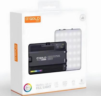 Imagem de Luz de Gravação Portátil para Celular  RGB LED com Ajuste de Cor, Ideal para Criadores