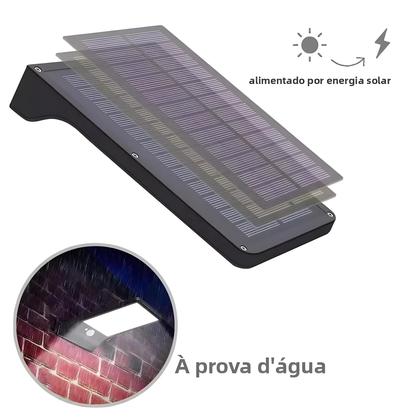 Imagem de Luz De Rua Solar Com Sensor PIR De 48LED Para Jardim, Garagem, Galpão, Quintal, Lâmpada LED Externa