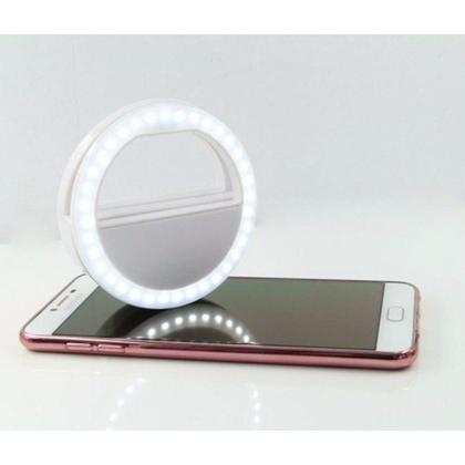 Imagem de Luz De Selfie Ring Light Clipe Anel Led Flash Usb Celular