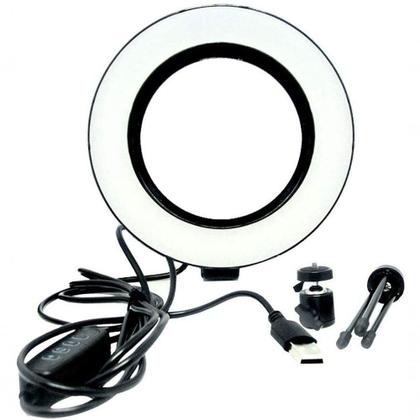 Imagem de Luz E Iluminador Ring Light 6 Polegadas 36 Led Usb Led Misto Mesa