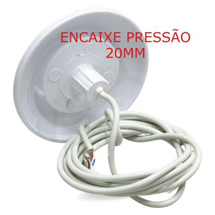 Imagem de Luz Led Para Piscina Branca 9watts 90mm Ilumina 14m² 