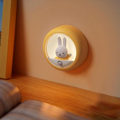 Imagem de Luz noturna com sensor de movimento Miffy (amarela)