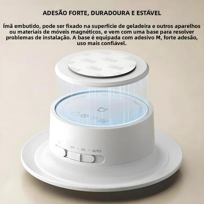 Imagem de Luz Noturna Com Sensor Infravermelho E Base Magnética Com Brilho Ajustável Para Casa Inteligente