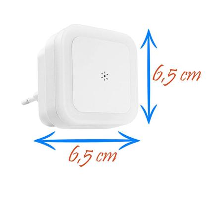 Imagem de Luz Noturna de Led para Quarto Bebe Sensor Luminosidade Tomada Buba
