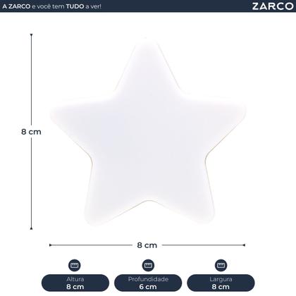 Imagem de Luz Noturna Estrela LED BUBA com Sensor Automático BIVOLT e Iluminação Suave para Bebê