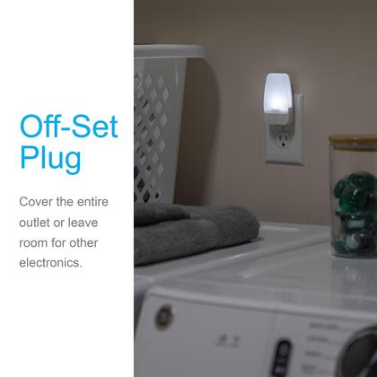 Imagem de Luz noturna GE LED Plug-in Sensor Dusk to Dawn (4 unidades)