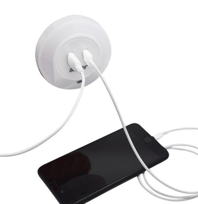 Imagem de Luz Noturna LED com USB Solver SLM-205