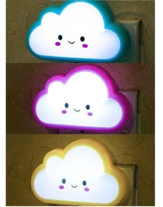 Imagem de Luz Noturna LED de Tomada Nuvem Bivolt ABBMIX