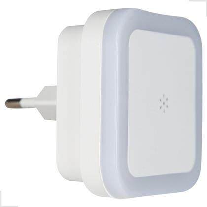 Imagem de Luz Noturna Led Infantil Com Sensor Luminosidade Quarto Bebe Luminária Abajur Automático Tomada