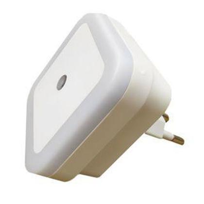 Imagem de Luz Noturna LED Luminária Abajur de Tomada Com Sensor Automático - Vila toy