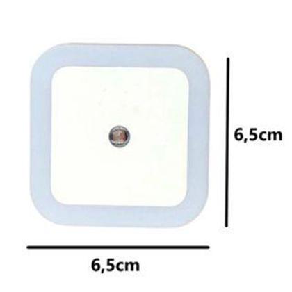Imagem de Luz Noturna LED Luminária Abajur de Tomada Com Sensor Automático - Vila toy