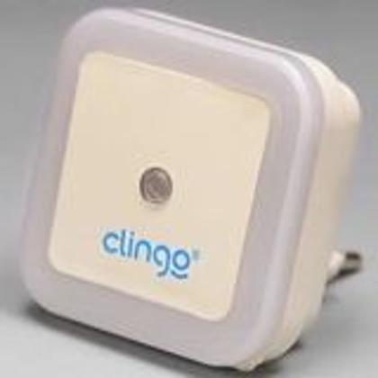 Imagem de Luz Noturna Led, Mini Luminária, Abajur De Tomada C/ Sensor - Clingo