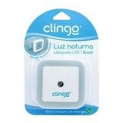 Imagem de Luz Noturna Led, Mini Luminária, Abajur De Tomada C/ Sensor - Clingo