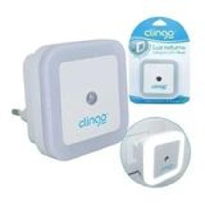 Imagem de Luz Noturna Led, Mini Luminária, Abajur De Tomada C/ Sensor - Clingo