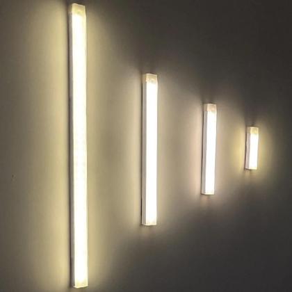 Imagem de Luz Noturna Recarregável Com Sensor De Movimento LED Sem Fio Para Armários De Cozinha, Guarda-roupas